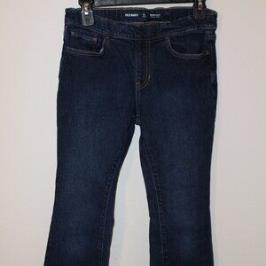 Old Navy Girls Pull On Denim Jeans Size XL 14/16